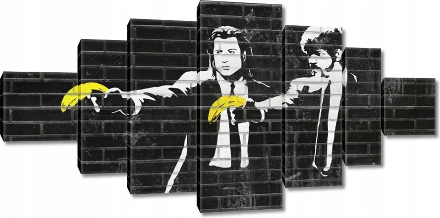 Vászonkép 200x100 Banksy Banana Fiction