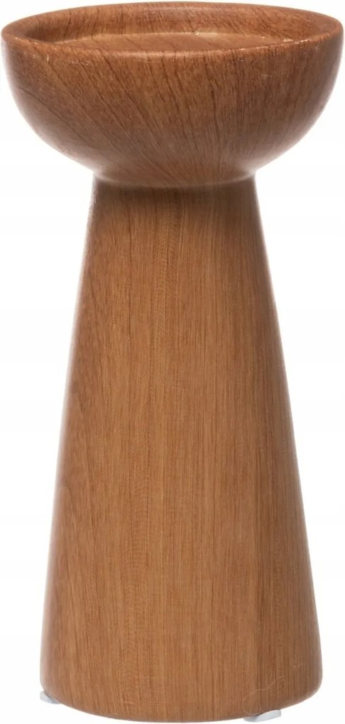 Kerámia Gyertyatartó Barna Elegáns Minimalista Elegáns 18 X 9 CM
