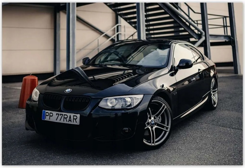 Poszterek 200x135 Fekete Bmw Auto