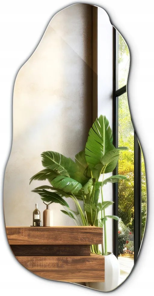 Dekoratív Fürdőszobai tükör Glamour Szabálytalan Prémium Szerelésre kész