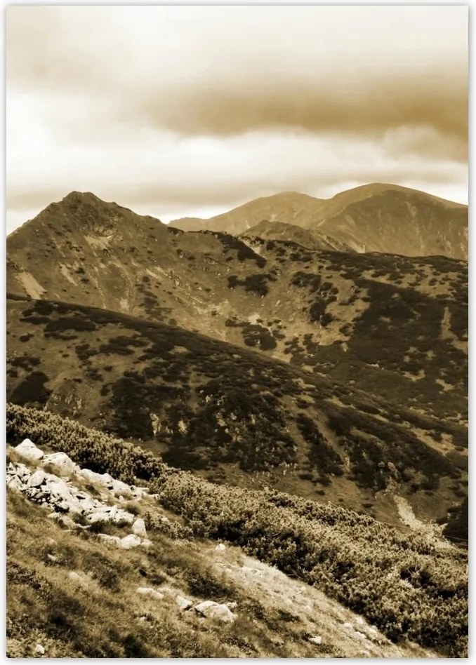 Poszterek A4 Pion Tátra Lengyel hegyek Kilátás