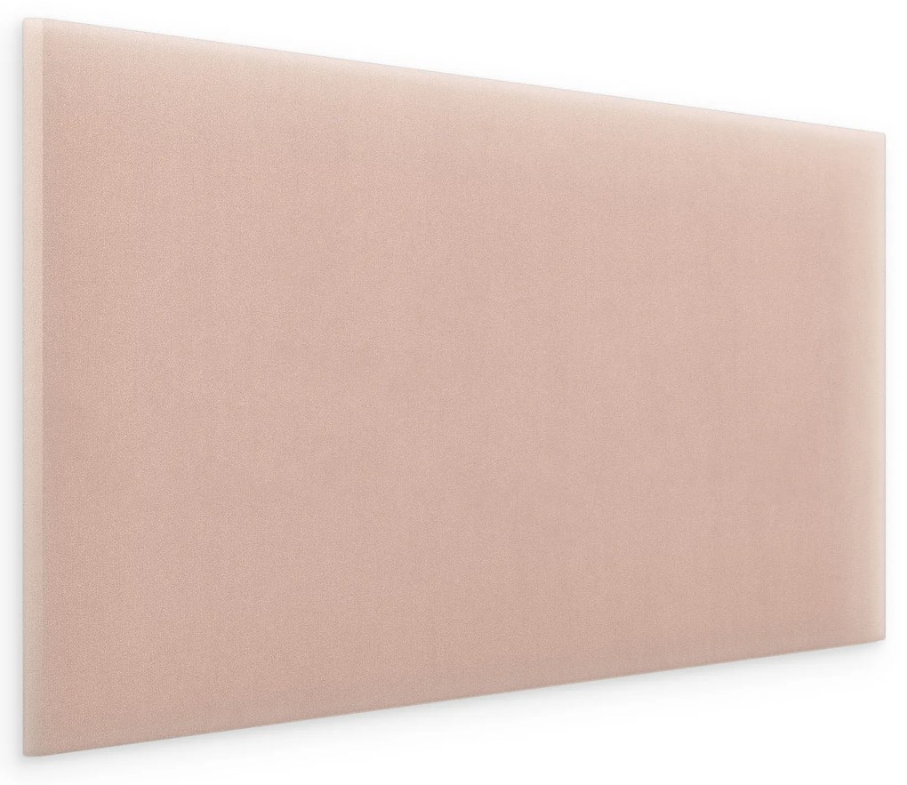Bársony kárpitozott panel - Téglalap - 60x40cm Szín: Púderrózsaszín