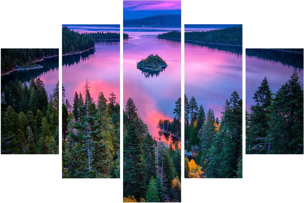 Kép - Lake Tahoe, Sierra Nevada, Kalifornia, USA (150x105 cm)