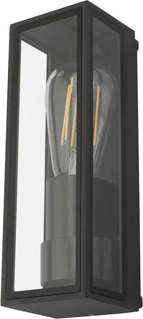 DAR LIGHTING TAR1639 TARYN Modern Kültéri Fali Lámpa Átlátszó, Szürke E27 IP65