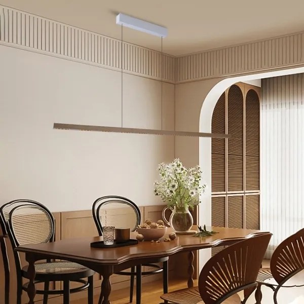 Immax NEO 07310L-LED dimmelhető kábeles csillár érzékelővel MADEIRA 37W/230V 157 cm kőris