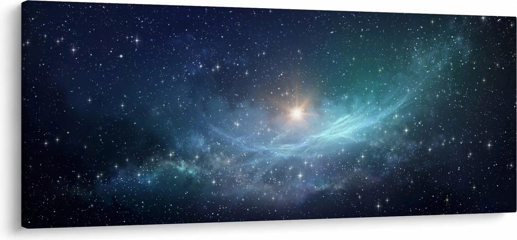 Kép - Csillagok és ködök (120x50 cm)