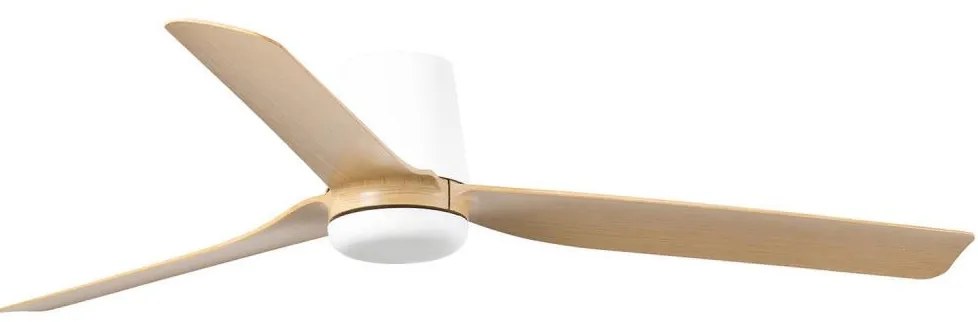 FARO 33829-Mennyezeti ventilátor PUNT TUB M barna/fehér átm. 130 cm + távirányítás