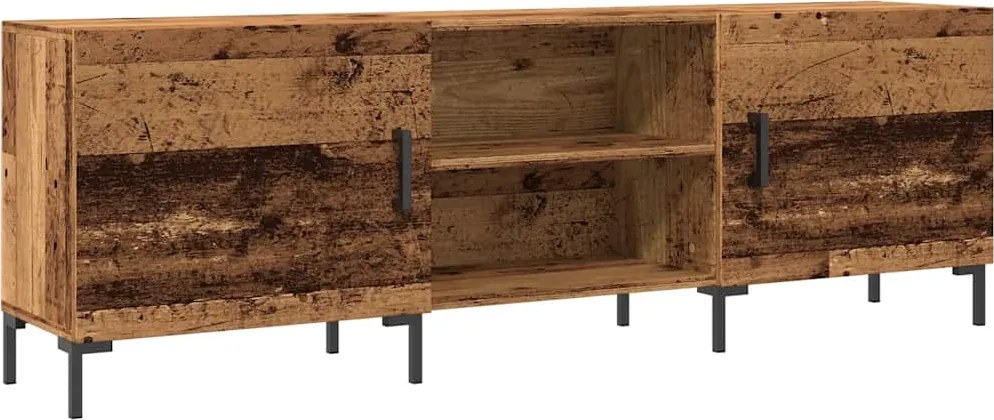 vidaXL antik fa színű szerelt fa TV-szekrény 150 x 30 x 50 cm