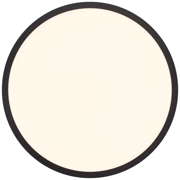 Brilliant - TUCO LED dimmelhető mennyezeti lámpa, 33 W, 230 V, Ø 50 cm, fekete