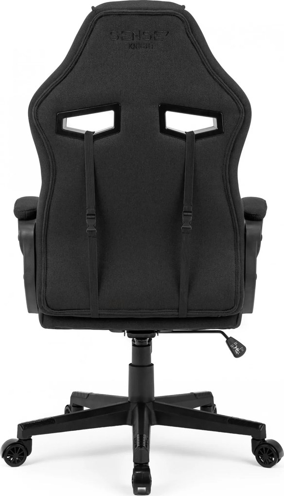 Gamer szék SENSE7 Knight fekete szövet
