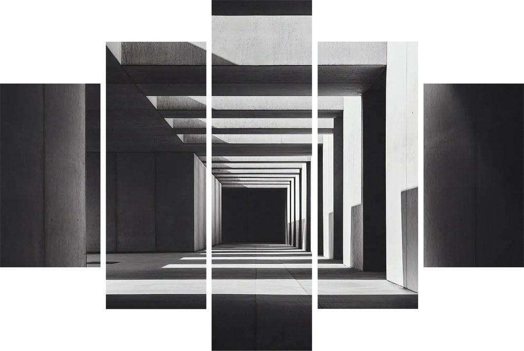 Kép - Négyzet alakú alagút (150x105 cm)