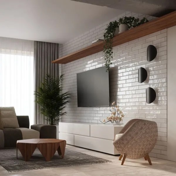 Sollux SL.0935 - Fali lámpa SENSES 2xG9/40W/230V fekete