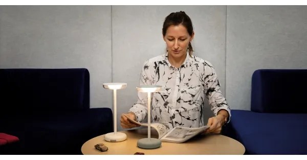 Kanlux 37310 - LED Dimmelhető újratölthető lámpa FLUXY LED/1,7W/1800 mAh IP44 fehér