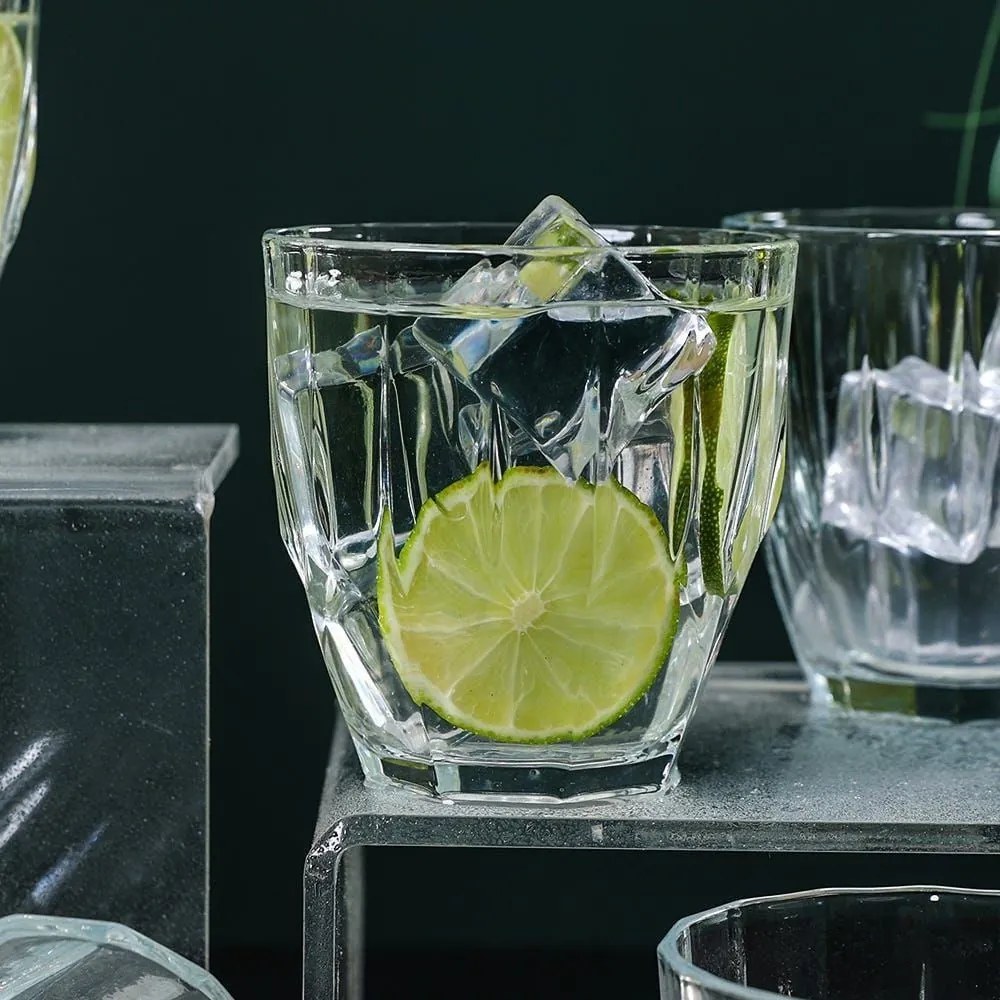 6 darabos 275 ml üvegpohár készlet