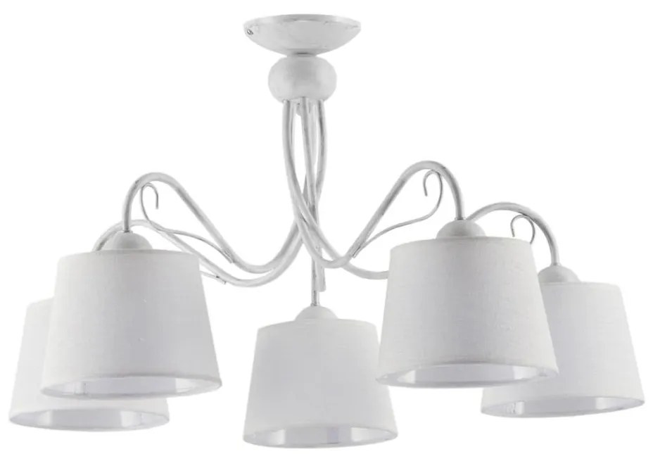 Jupiter 1350 - KM 5 PB - KAMELIA mennyezeti lámpa 5xE27/60W/230V