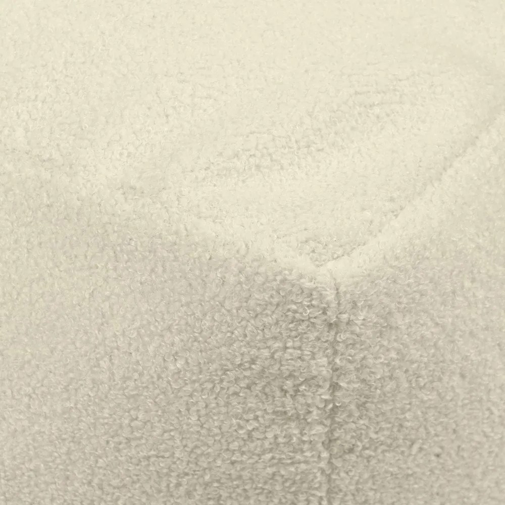 Világosszürke buklé babzsákfotel Softbox MooG – SLOWDOWN