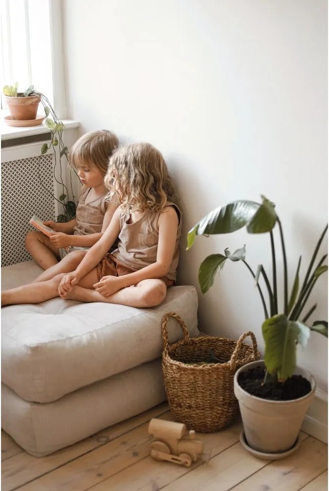 Rózsaszín puff More – Karup Design