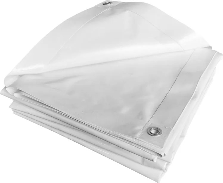 JAGO Ponyva 650 g/m² alumínium háló 4 x 6 m fehér