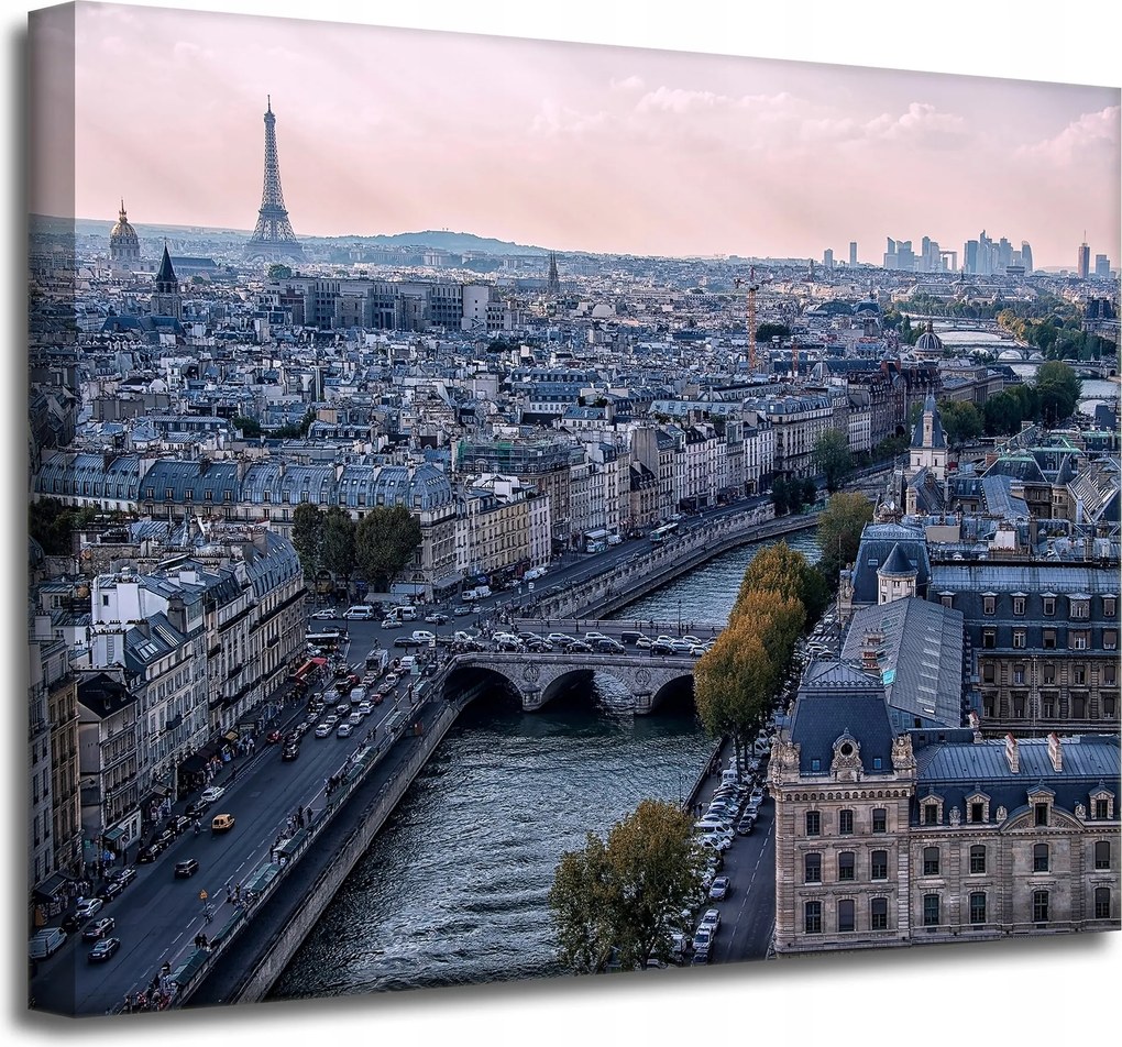 Vászonkép Építészet Párizs Franciaország 50X40