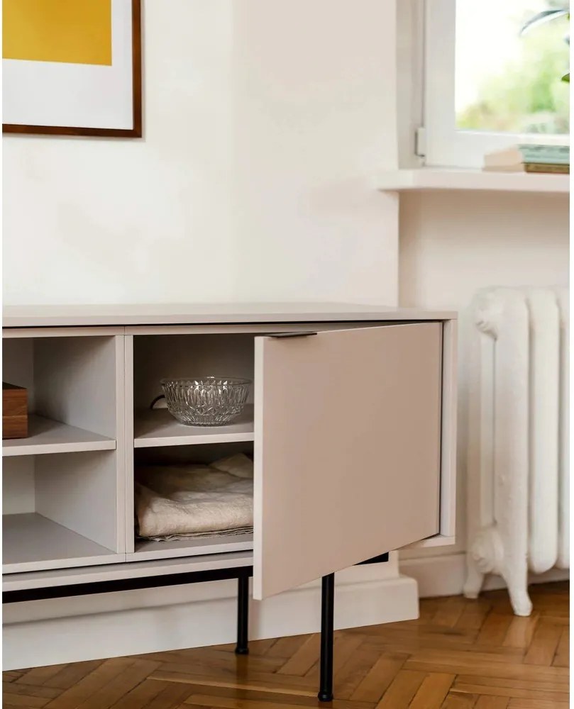 Szürkésbézs TV-állvány 189x61x42 cm Mod – noo.ma