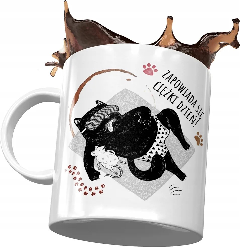 Cica Bögre Cuki Ajándék Nyomtatott Fotóval