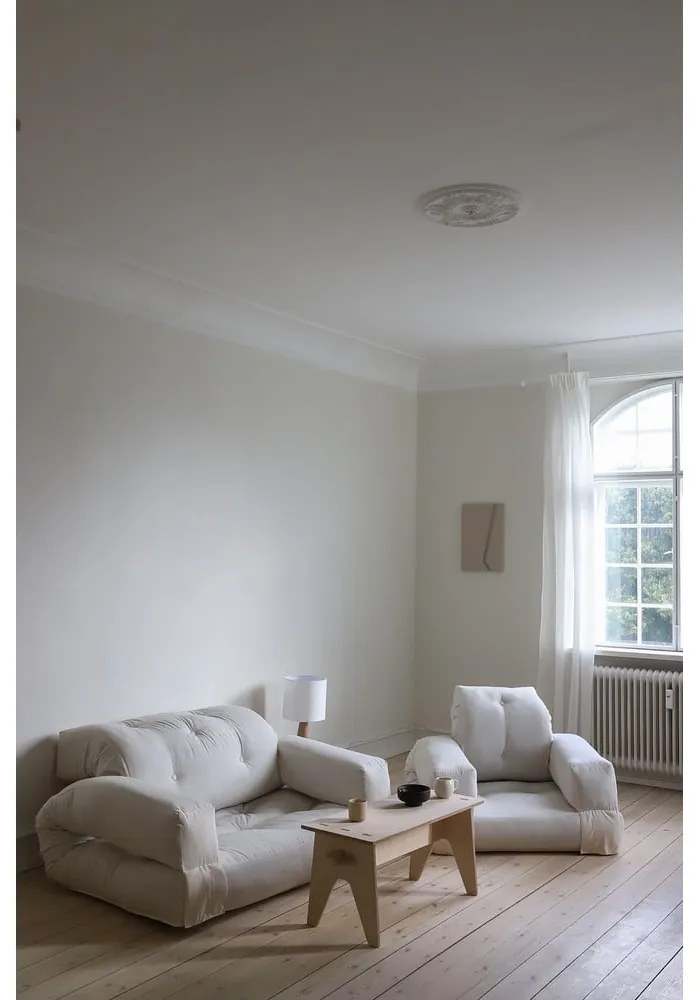 Hippo fehéres bézs kanapé 140 cm - Karup Design