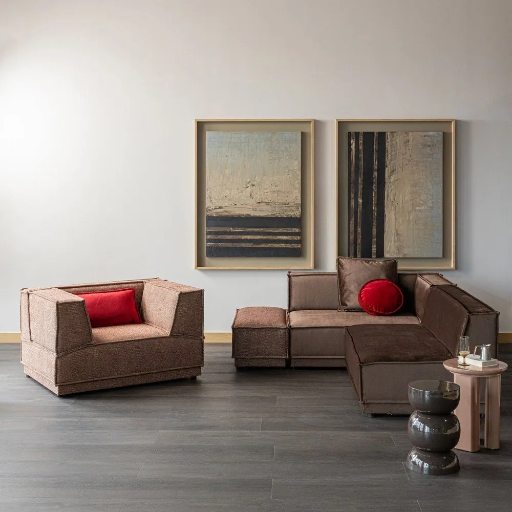 Fényes kerek tárolóasztal ø 40 cm Orivo – WOOOD