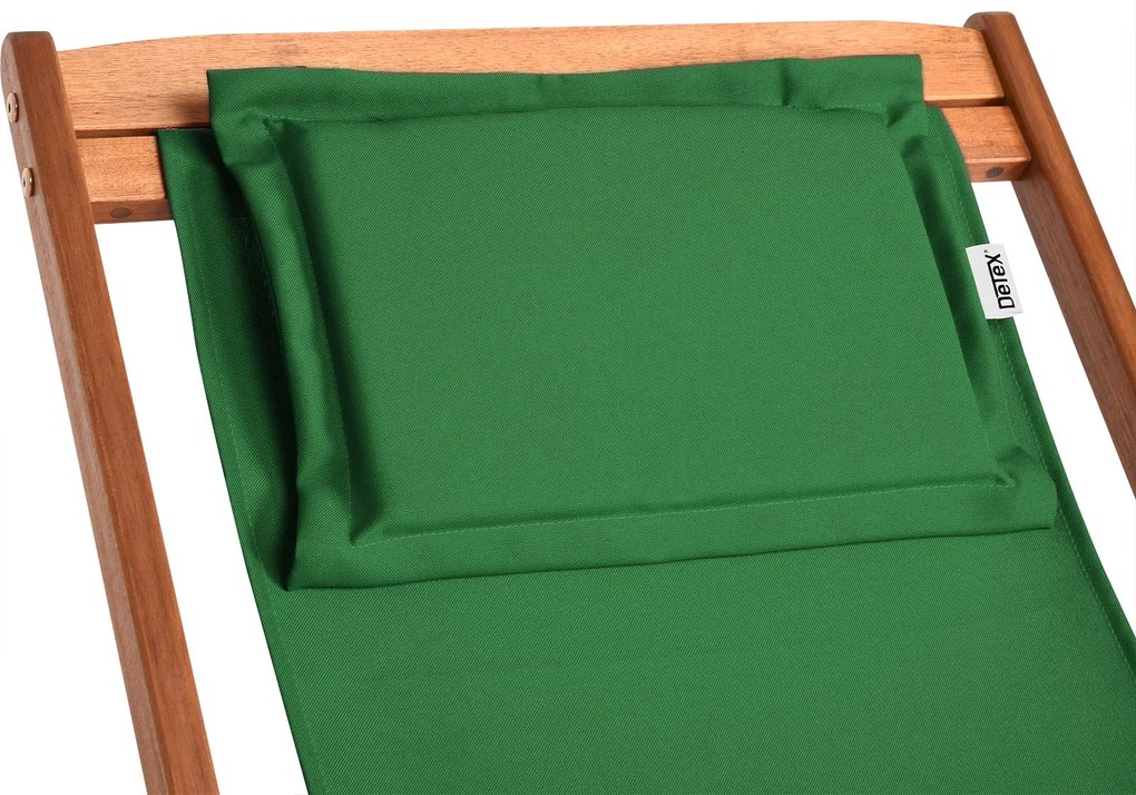 SIENA kerti nyugágy, 65x87x102cm, zöld Casaria