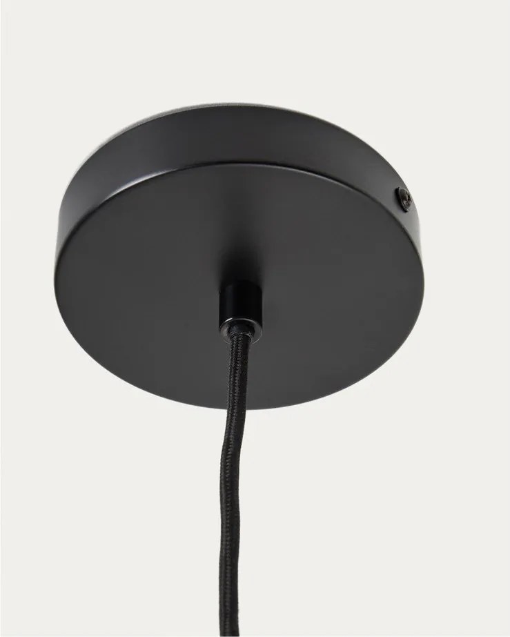 Piros függőlámpa kerámia búrával Drava – Kave Home