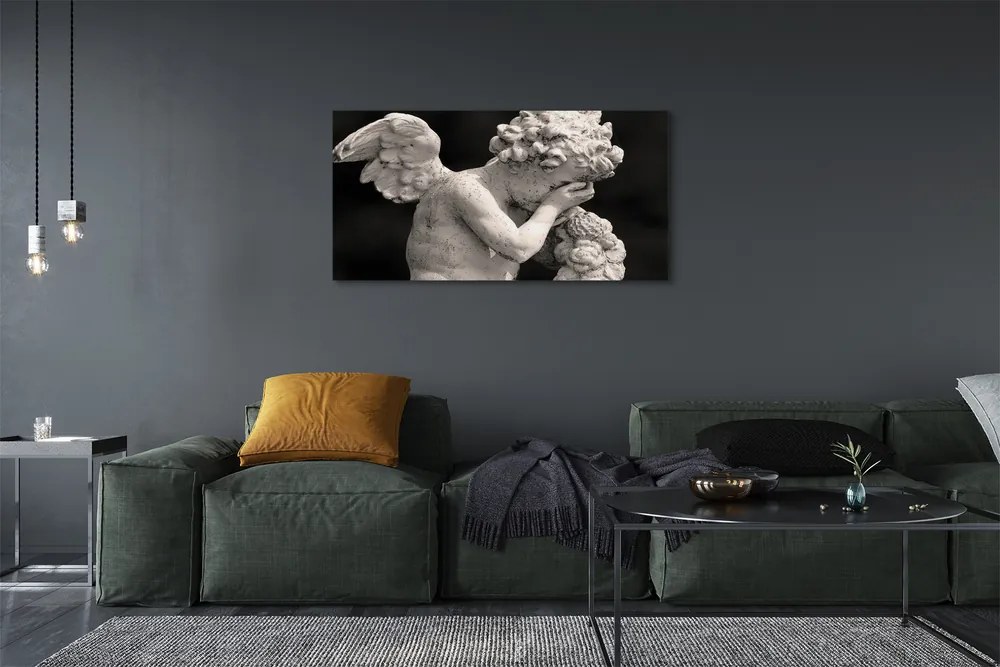 Canvas képek síró angyal 140x70 cm