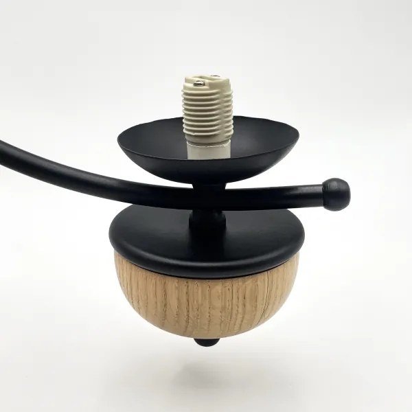 Brilagi - LED Csillár láncon COTTAGE 3xG9/40W/230V bükkfa/fehér