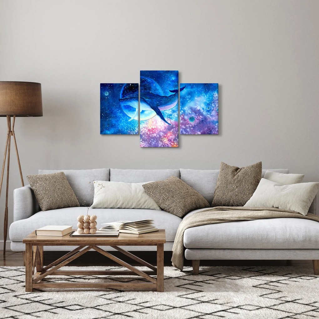 Kép - Űrbálna (90x60 cm)