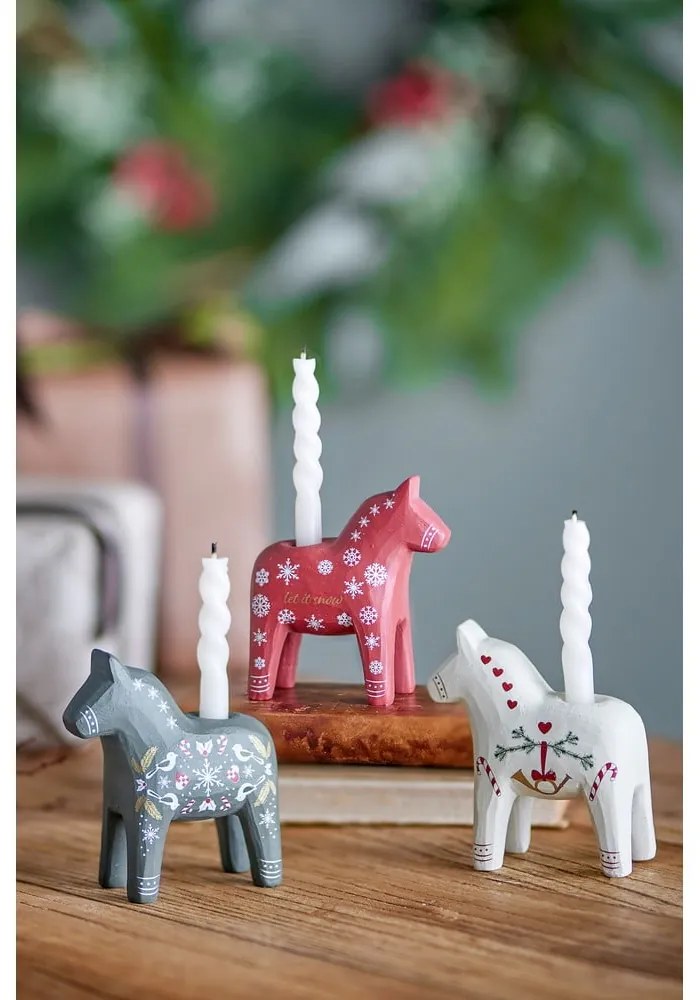 Poligyanta gyertyatartó készlet 3 db-os Siffer – Bloomingville