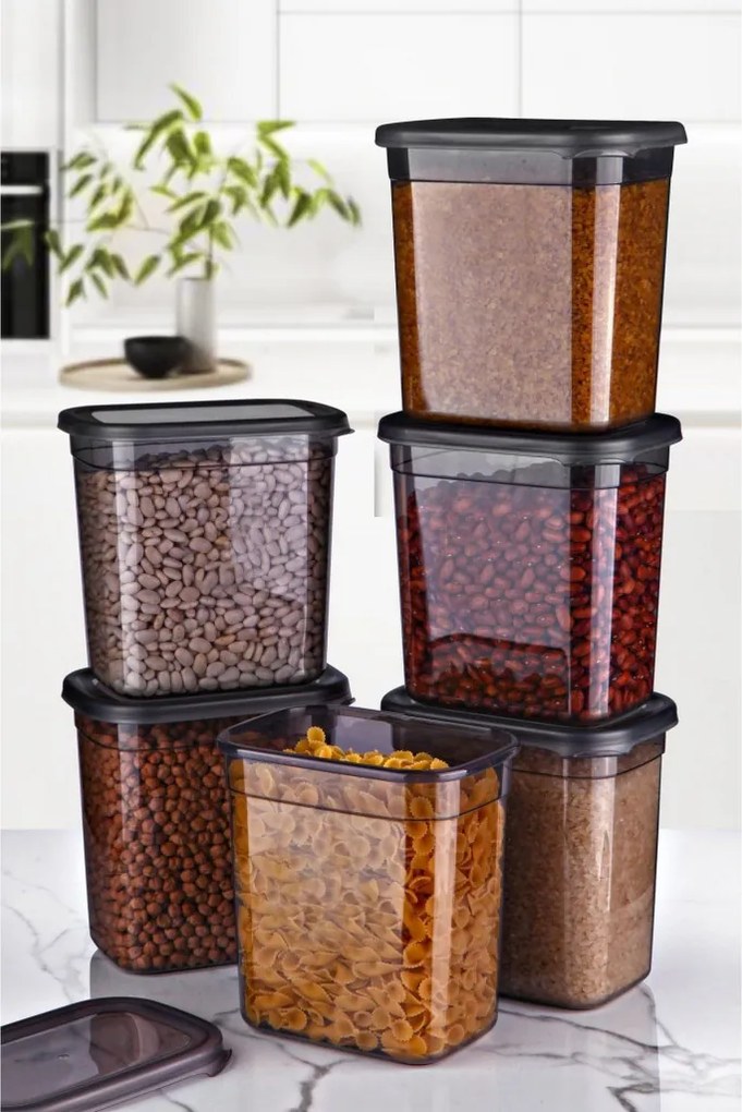 Ételtároló doboz készlet 6 db