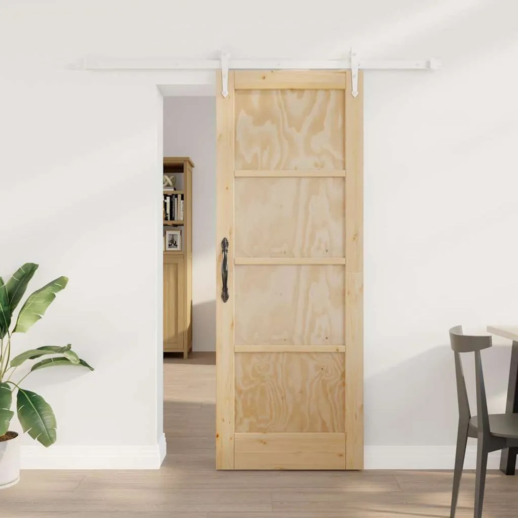 Csúszó ajtó Egyéb ORKDAL Természetes és fehér 73.5 x 198.5 cm