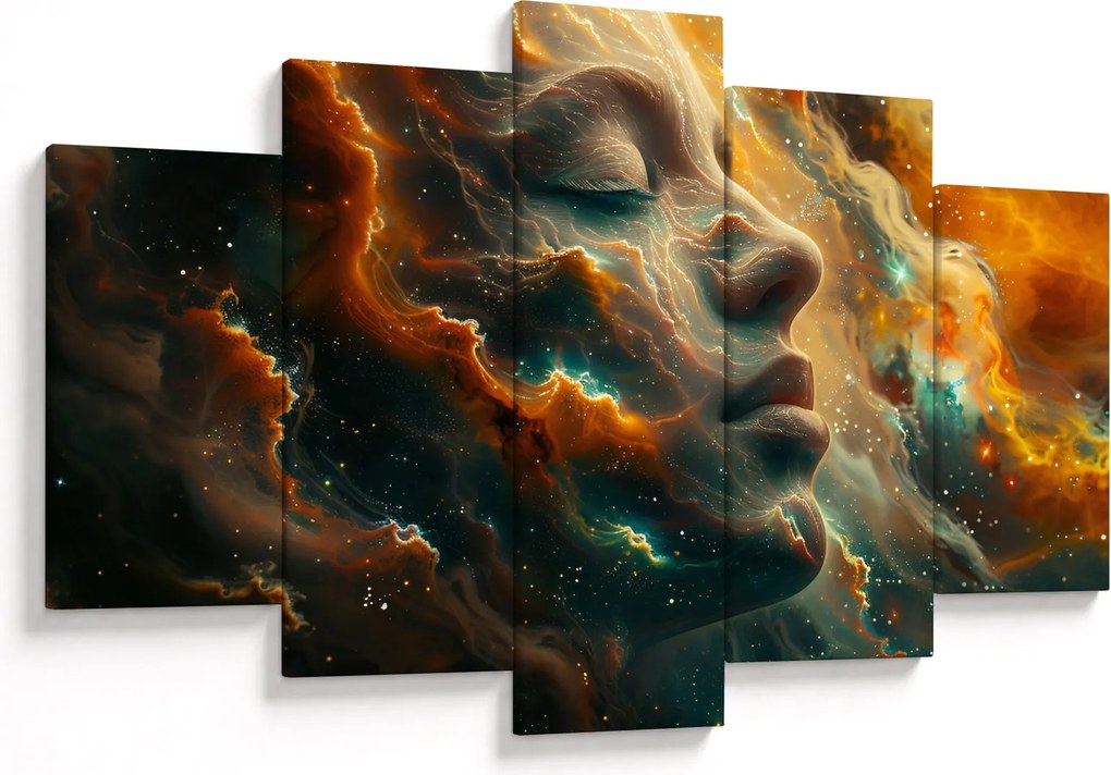 Kép - Arc az űrben (150x105 cm)