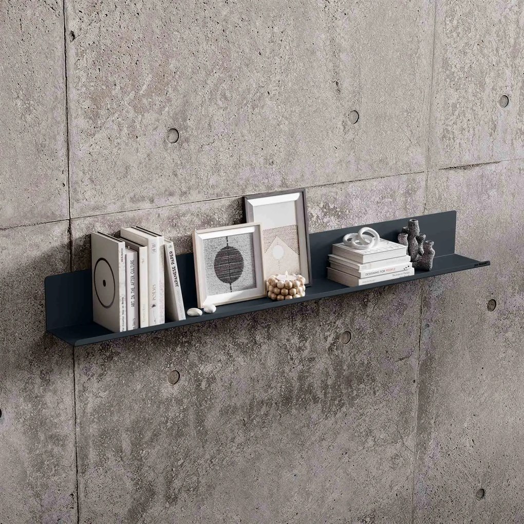 Fali polc JOANNE 1200 mm, antracit