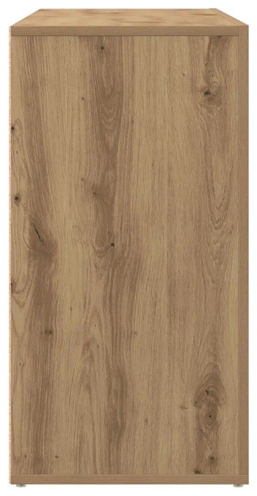 Oldalfal Kézműves tölgy Szerelt fa 120 x 36 x 69 cm Tároló fal