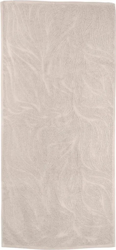 Kleine Wolke Home frottír törölköző 70x140 cm, 500 g/m2 bézs pamut