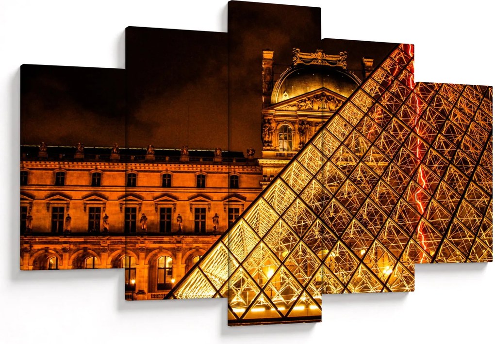 A párizsi Louvre képe (150x105 cm)