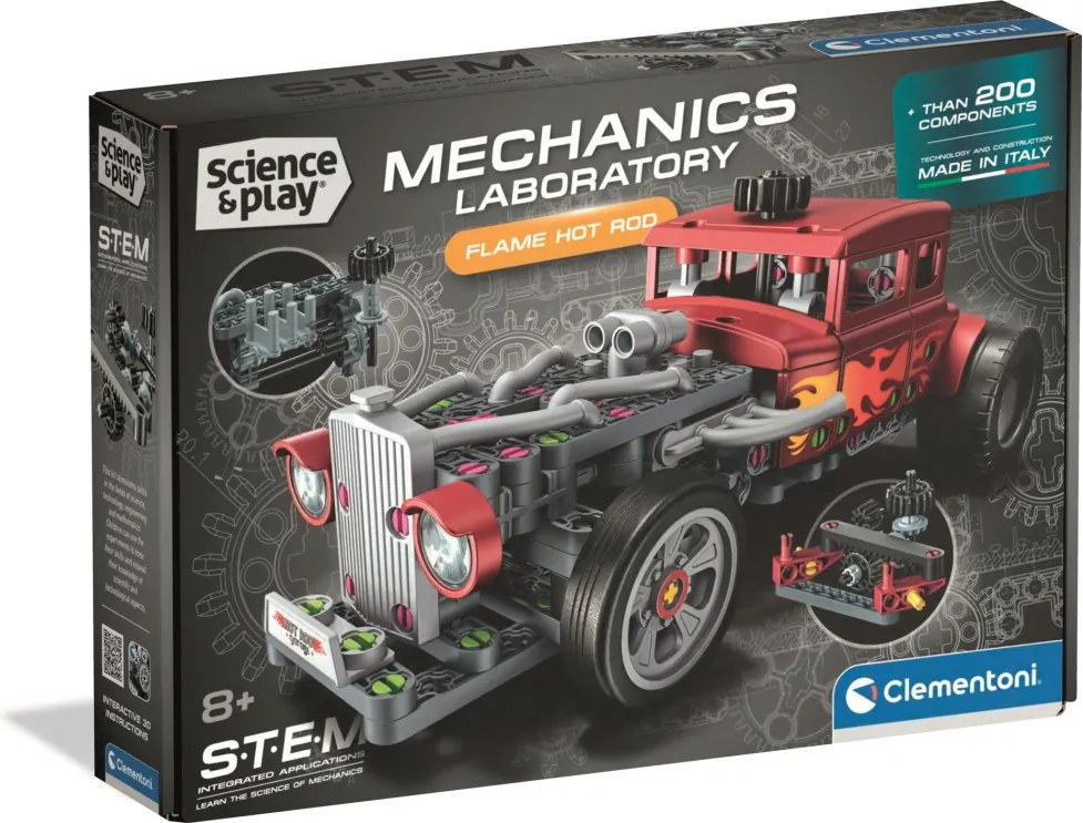 Hot Rod Mechanics építőjáték Clementoni
