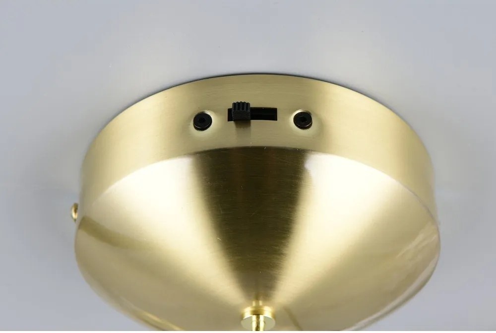 Sárgaréz színű LED dimmelhető függőlámpa Melita – Trio