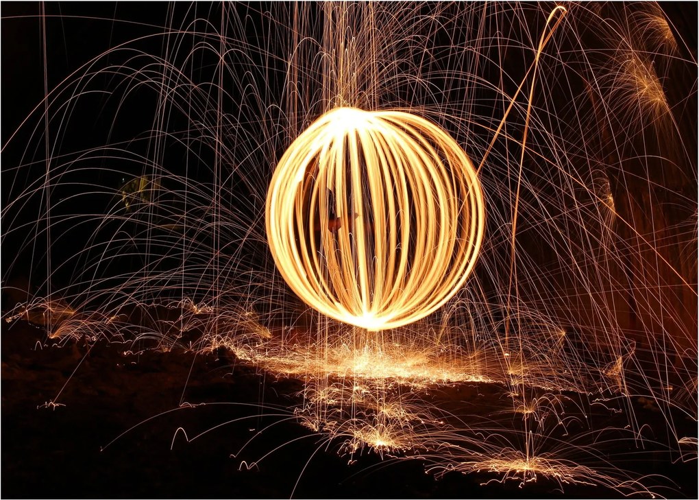 Kép - Fényfestés (üvegen) (70x50 cm)