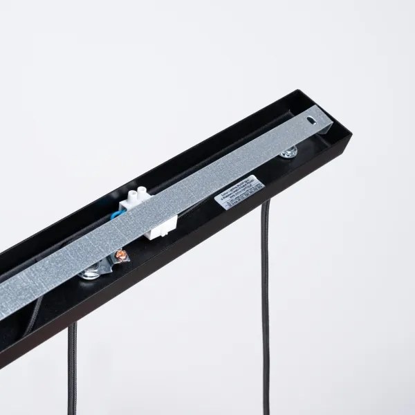 Sollux SL.1402 - Csillár zsinóron PRYSM 3xG9/8W/230V fekete