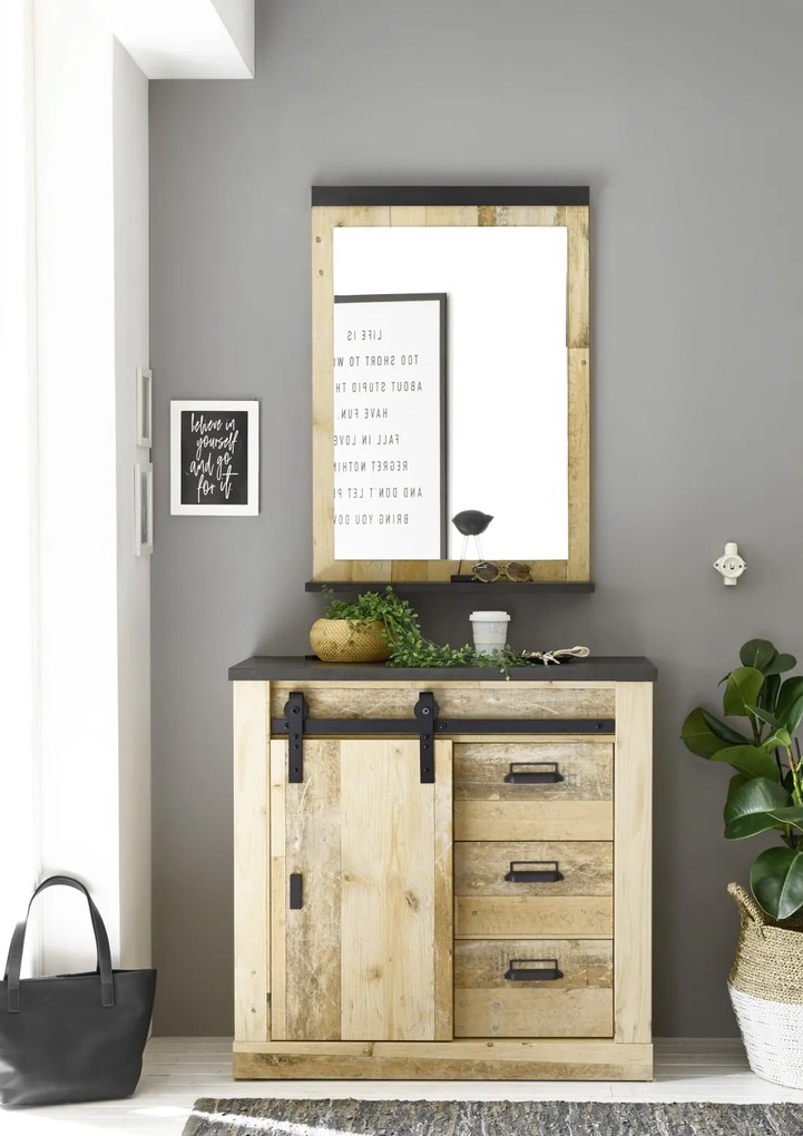 Sherwood 1 előszoba szett antik tölgy/antracit