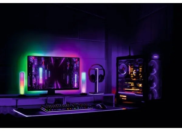 Ledvance-LED RGB Dimmelhető szalag TV-hez SYNCH BOX FLEX 4,5m LED/18W/230V Wi-Fi