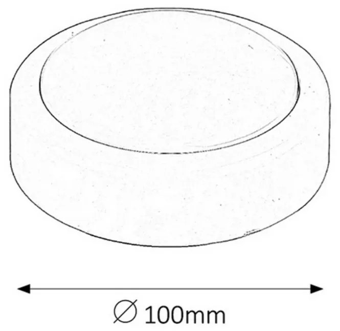 Rabalux 4703 Push light asztali lámpa, fehér