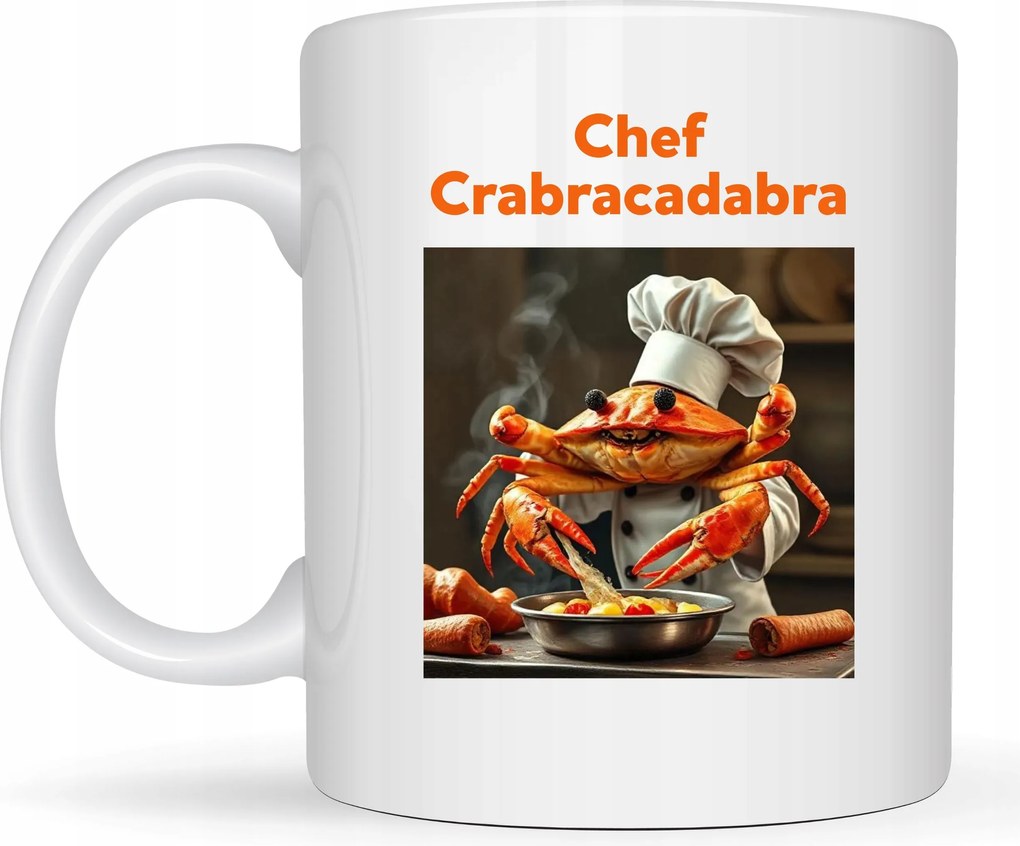 Bögre Viral Italian Brainrot Mem Tiktok Chef Crabracadabra