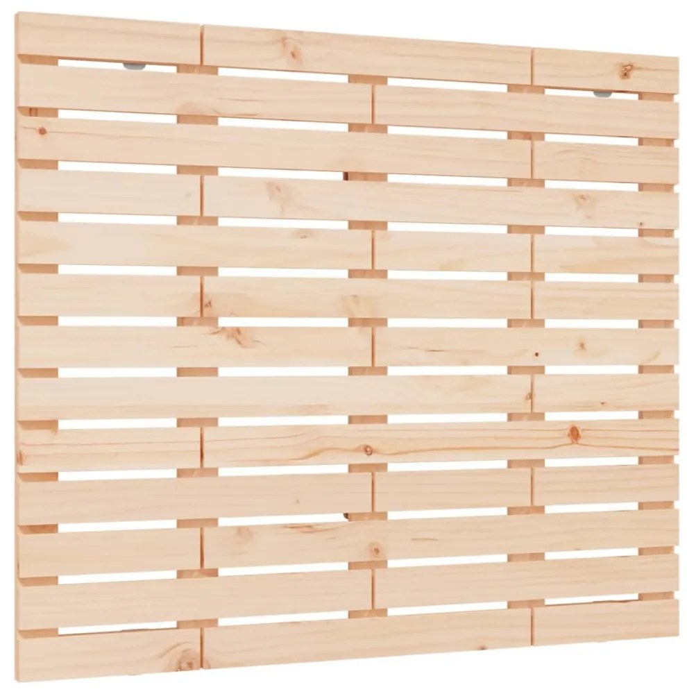 tömör fenyőfa fali fejtámla 81 x 3 x 91,5 cm