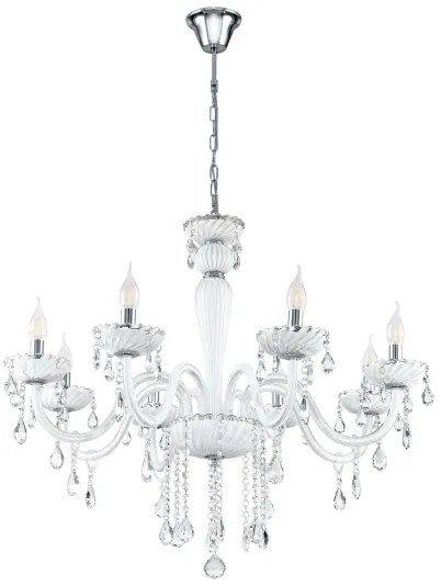 Eglo 39114 - Csillár CARPENTO 8X14/40W/230V